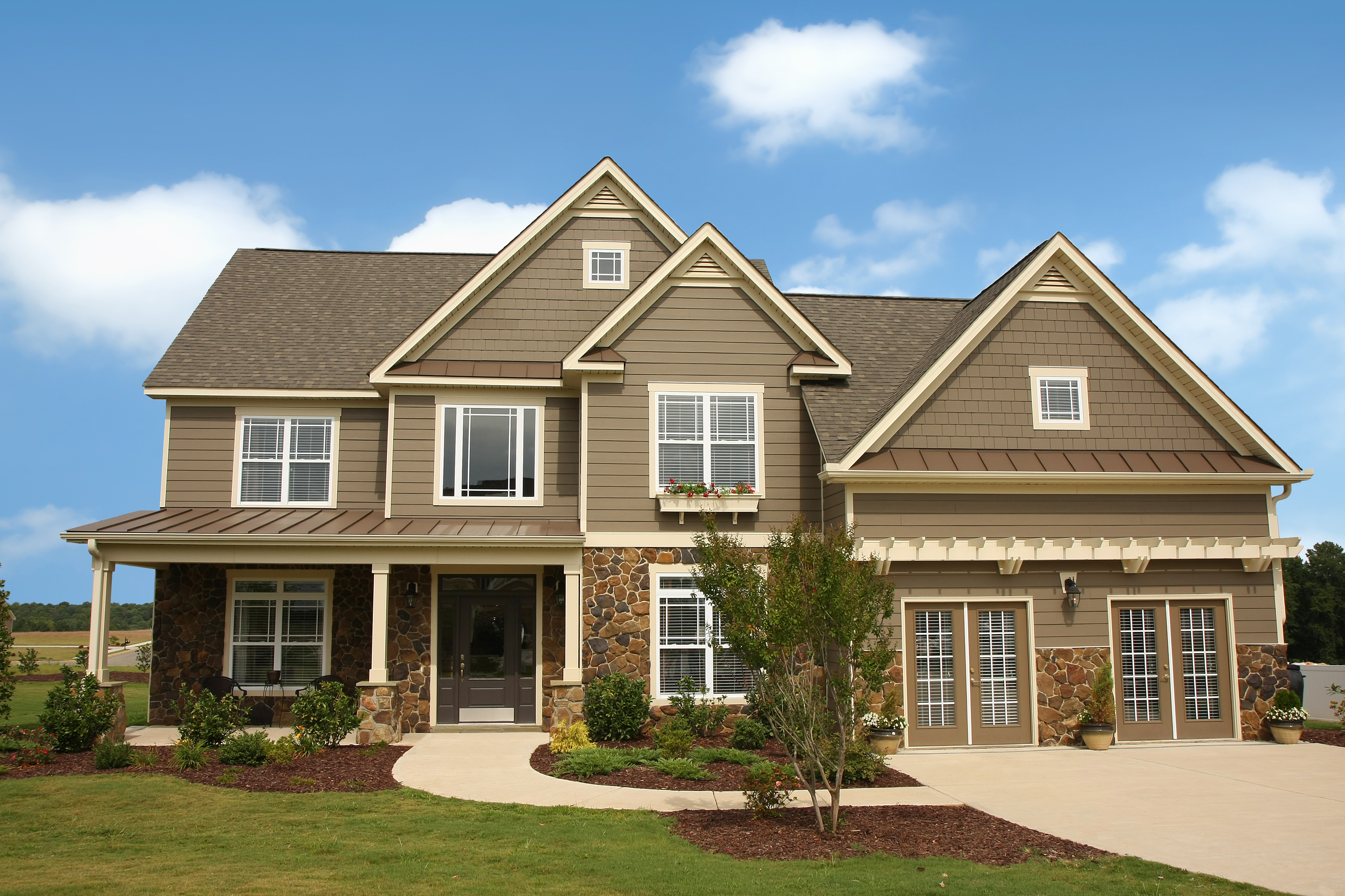 house with new siding